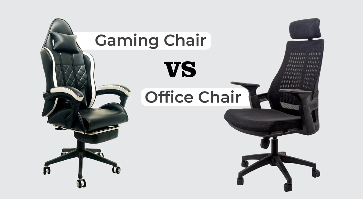 Gaming Chair vs Office Chair Comparison