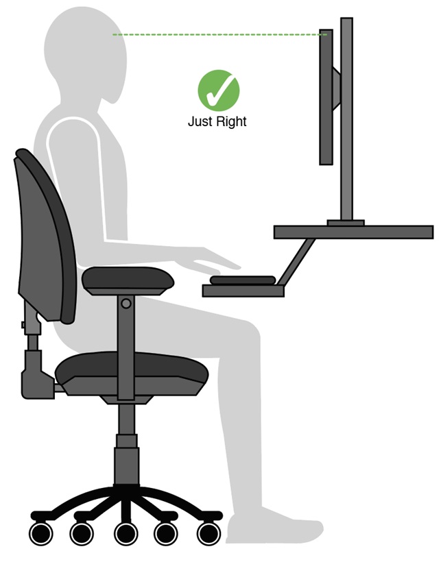 Monitor Height Guide
